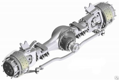 23 Мост передний