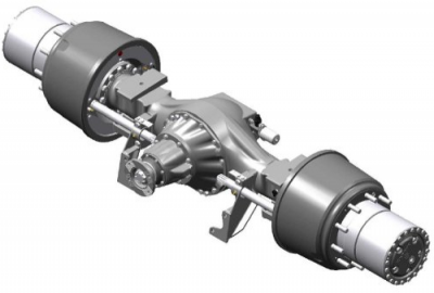 24 Мост задний